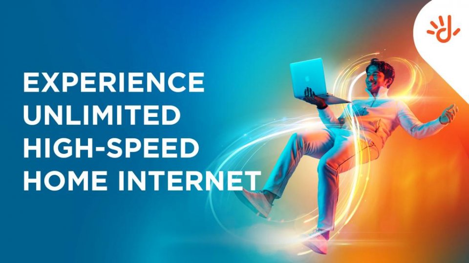 Dhiraag aa eku unlimited high speed home internet thajuribaa kollaa