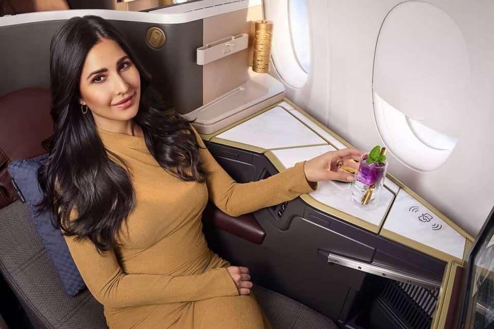 Etihad Airways ge ambassador akah bathalaa Katrina