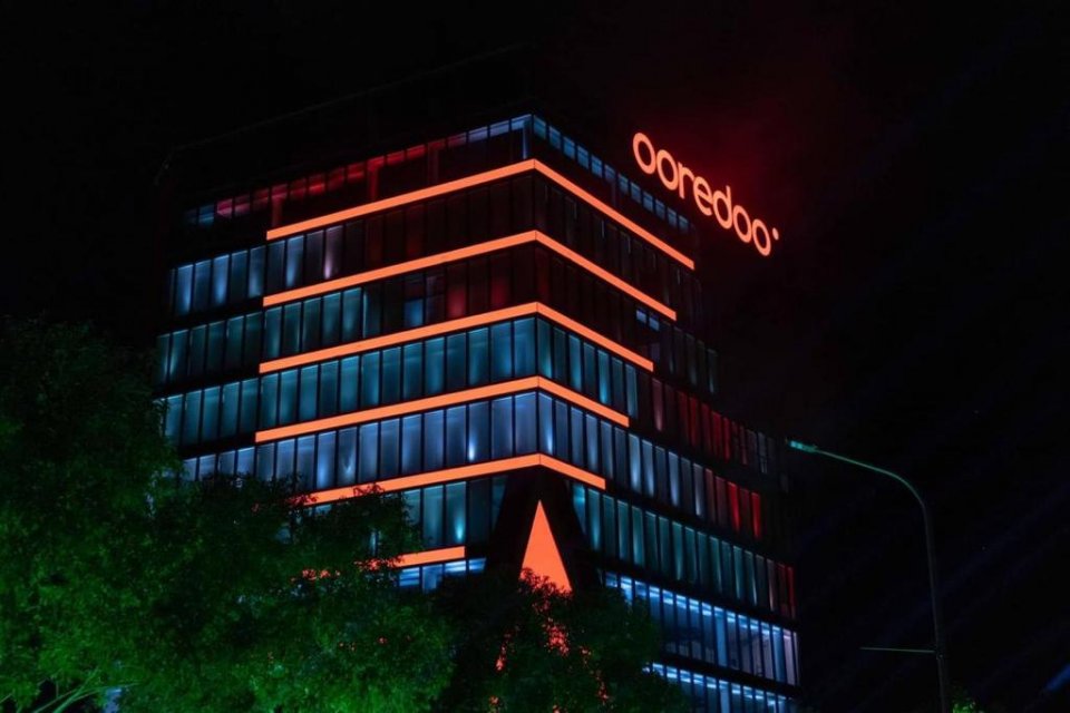 Ooredoo ge aa imaaraaiy hulhumale gai hulhuvaifi