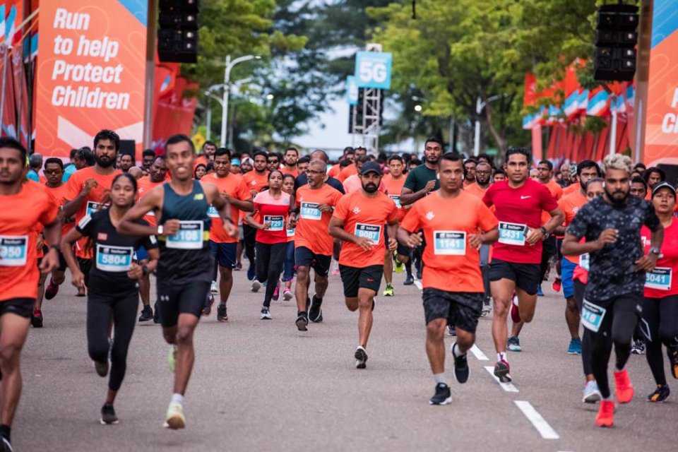 Dhiraagu road race in libunu 635,000 rufiya kuda kudhinge jamiyaathakah