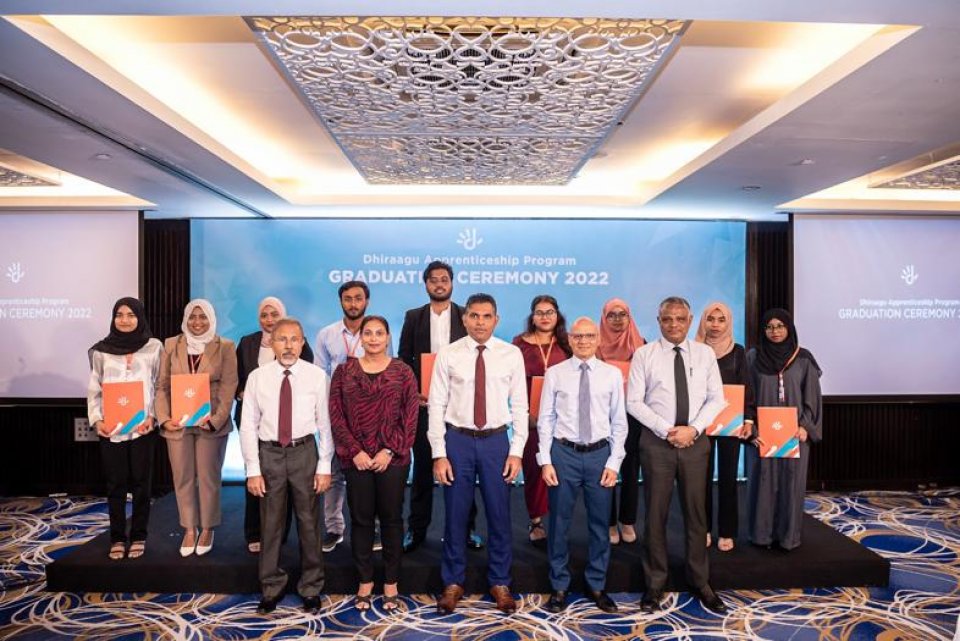 Dhiraagu apprenticeship programme gai baiverivumuge furusath hulhuvaalaifi 