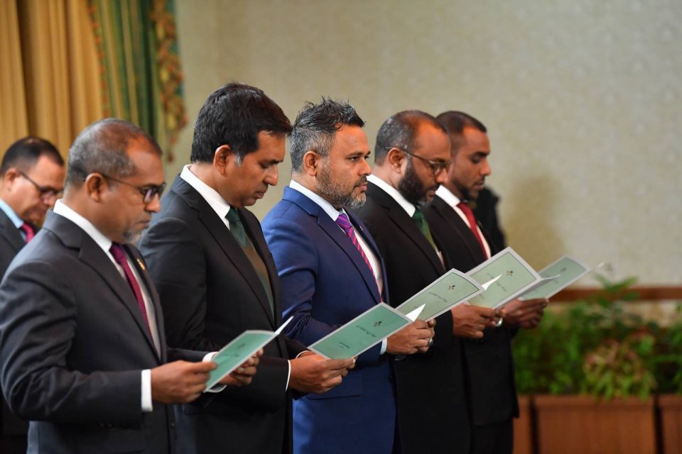 Raees Muiizuge cabinet ah beyfulhun ayyan kurahvaifi