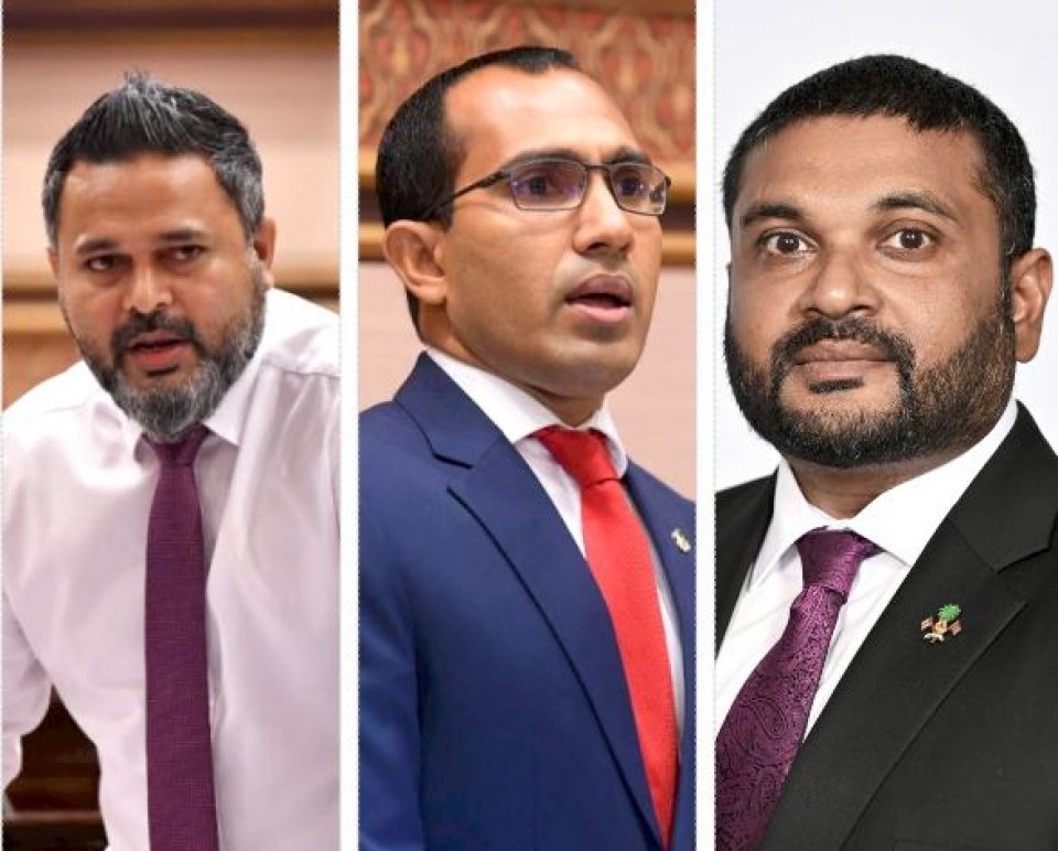 Raees Yameen ge ninmumaa dhekolhah Gassaan aai Shiyam thedhuvejje