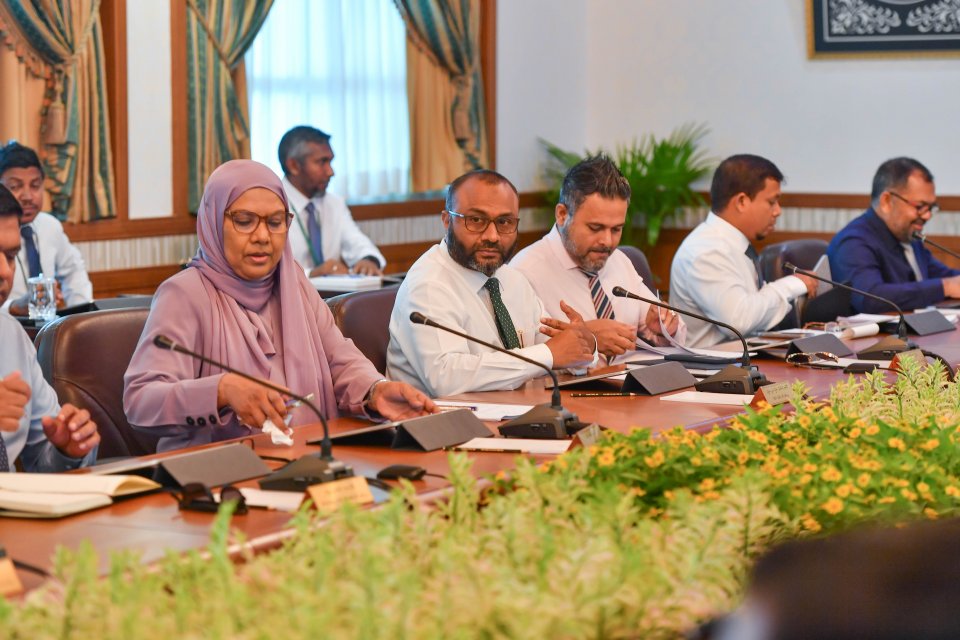 Vazeerunah ruhun dhinumaa medhu gotheh ninman maadhamaa ge jalsa ah agenda koffi