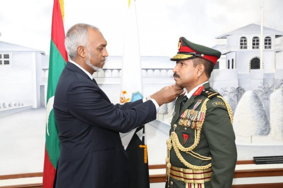 Chief of Defense force Abdul-Raheem Lieutenant General ge rank ah