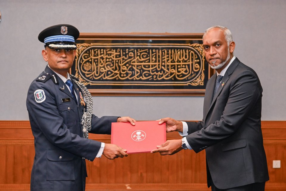 Veriakmah maheh haa dhuvas fahun Police commissioner aku ayyan koffi