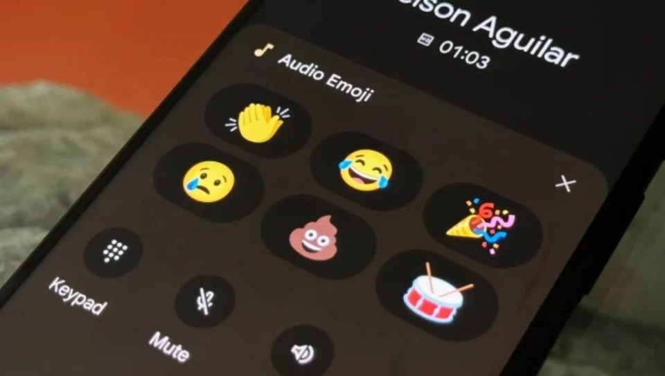 Google in audio emojis tha'aaraf kohfi