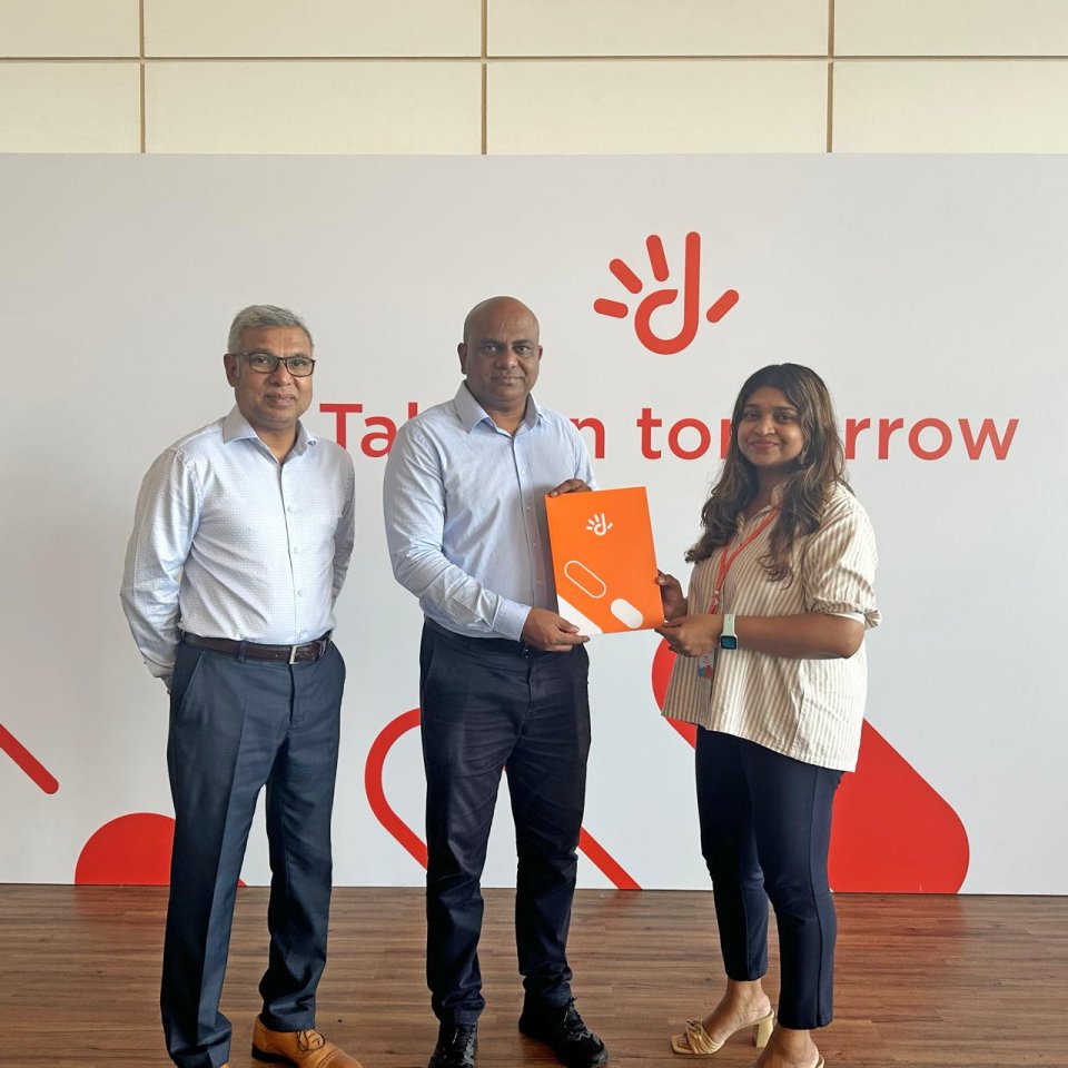 CAVA volleyball mubaaraathuge digital partner akah Dhiraagu