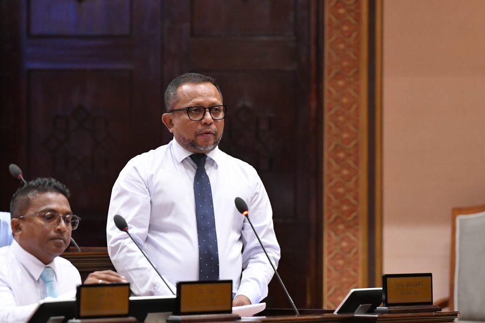 Gaanoonaa khilaafuvaa party thah uvaalan MP Musthafa govaalavvaifi