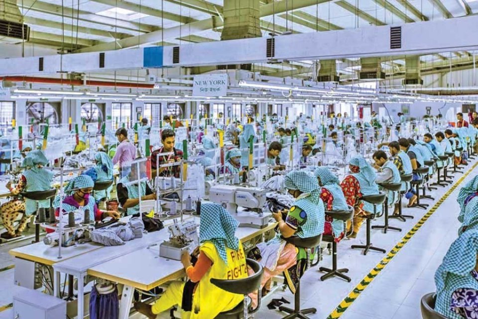 Bangladesh in Textile export thah Raajje medhuverikoh fonuvan fashaifi