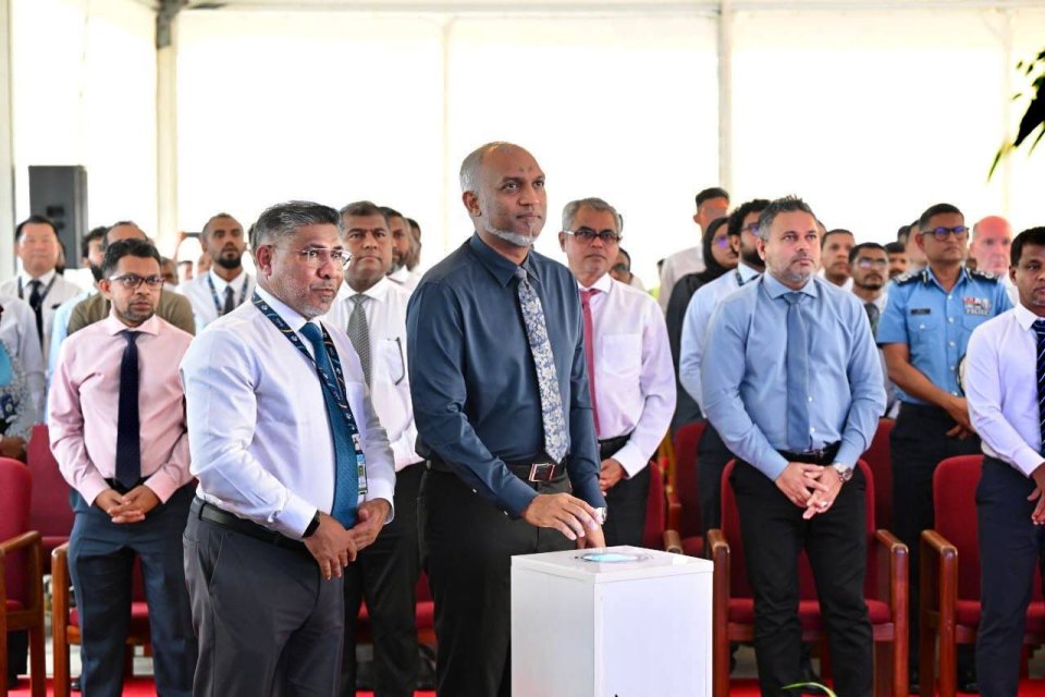 VIA ge aa fuel firm aai fuel hydrant khidumai raees ifthithaahu kohdhevvaifi