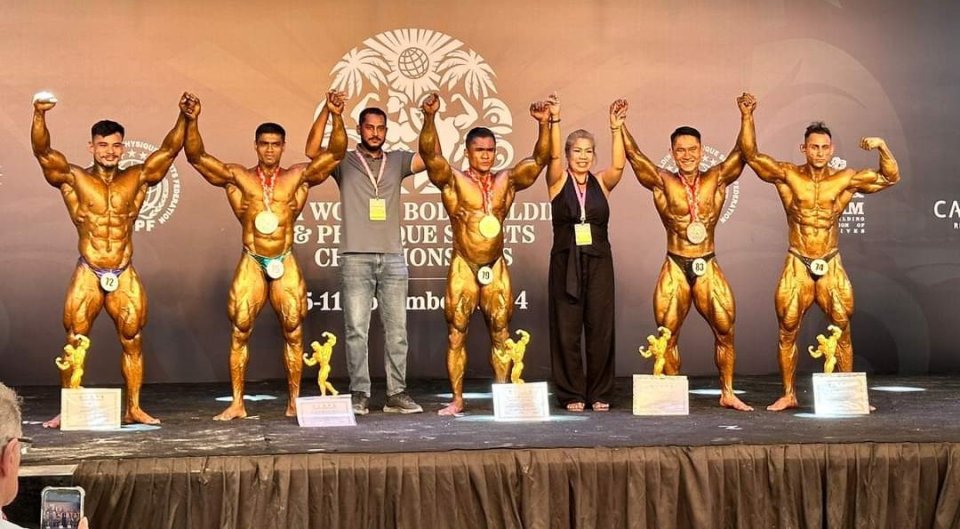 World Body Building mubaaraiy raajjeygai beyvumun faadu kiyanee, sarukaaru hanu!