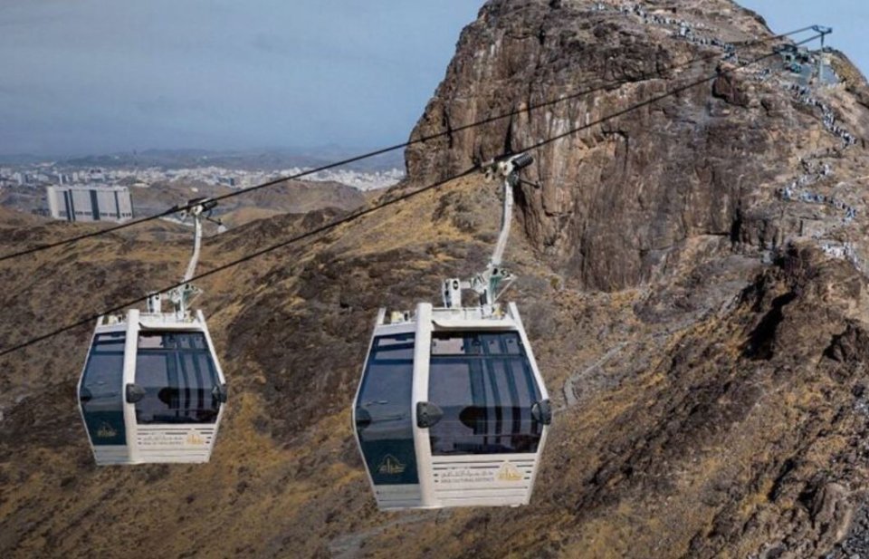 Makkah ge Hira Hoholha ah cable car dhathuru thah fashanee!