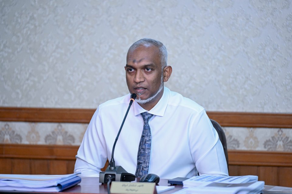 Dhivehin vazeefa eh nethi baakee viya nudheyn gaumee masakkatheh fashan jehey: Raees