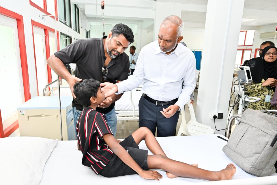 Ehen dhivehinnah libidhey furusathu thah thalassemia kudhinnah ves liben jehey: Raees