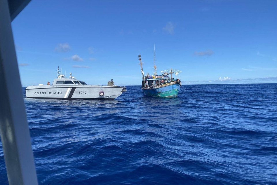 Sri Lanka ge masboat eh oyaa dhaathee MNDF in eheetherivanee