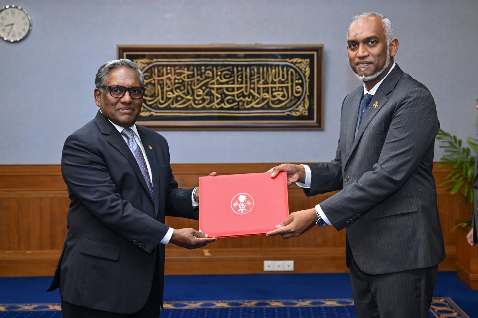 Raees ge special envoy ge magaamah kureege raees Waheed ayyan kuravvaifi