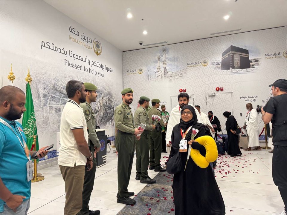 Dhivehi hajjuverinnah Saudi sarukaaruge faraathun hoonu maruhaba eh!