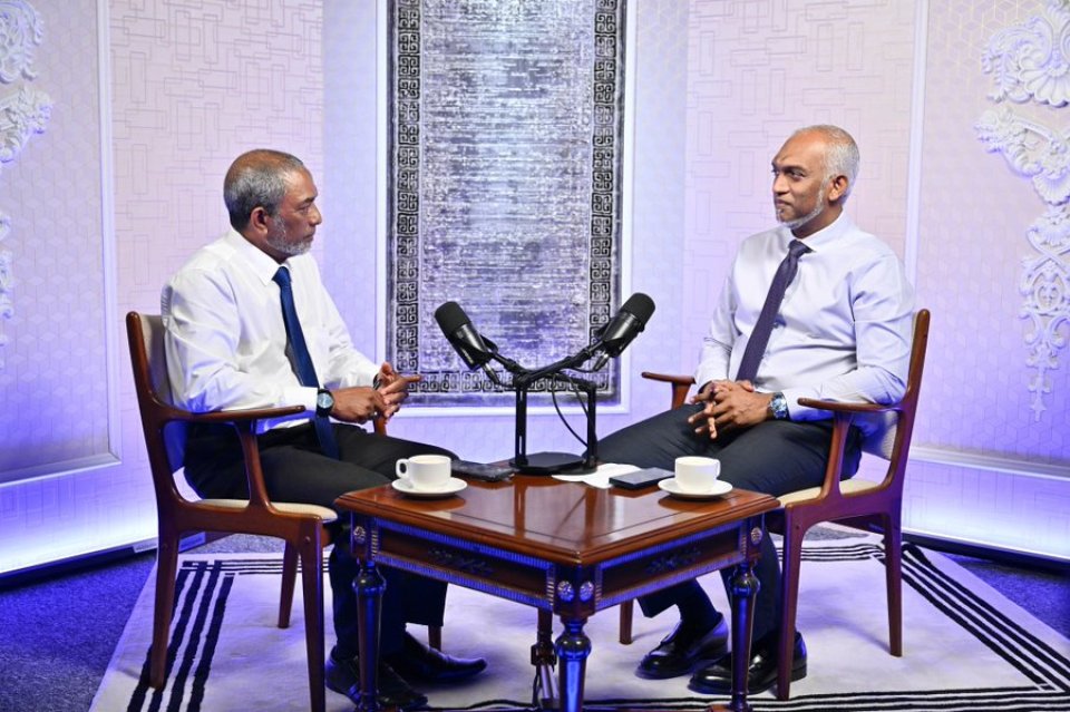 Yaameen aai Solih ah ves aa terminal ge credit raees Muizzu dhevvaifi