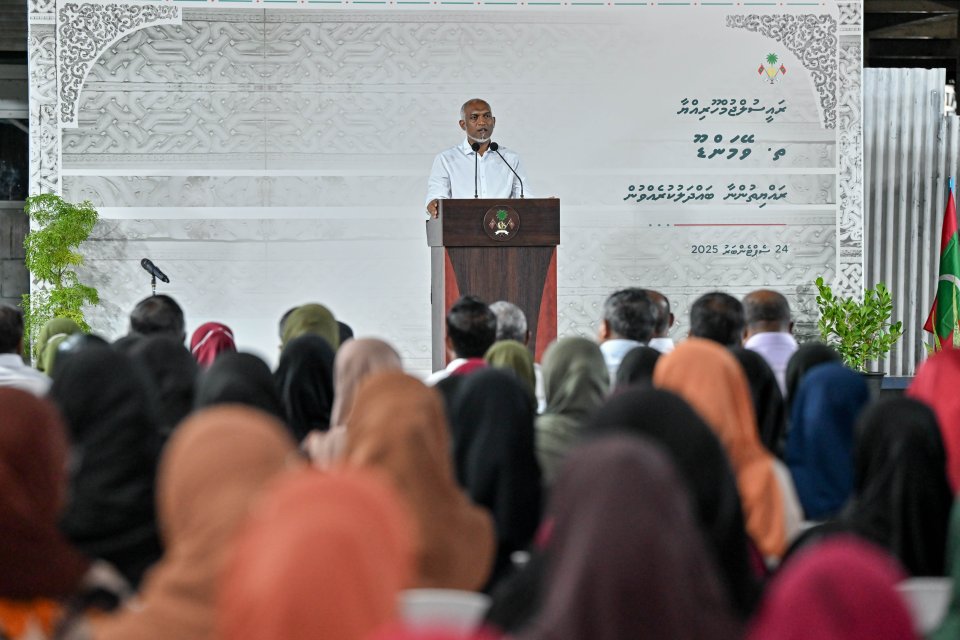 Athun nuhifey tharaggee ah ves samaalukan dheyn jehey: Raees