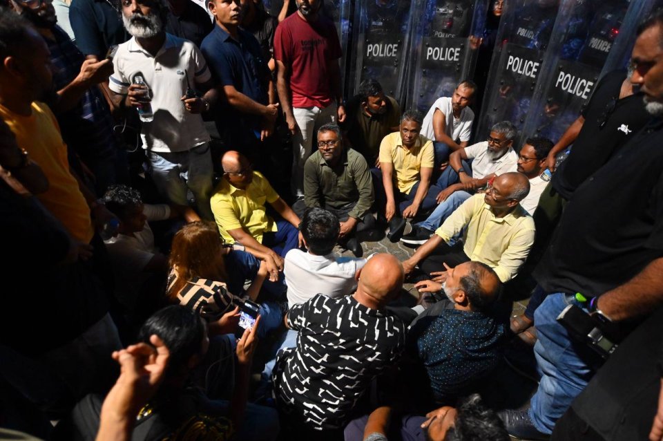 MDP bodu muzaahara ge therein hayyaru kuri meehun haihoonukamuge haluthaaleh kuranee