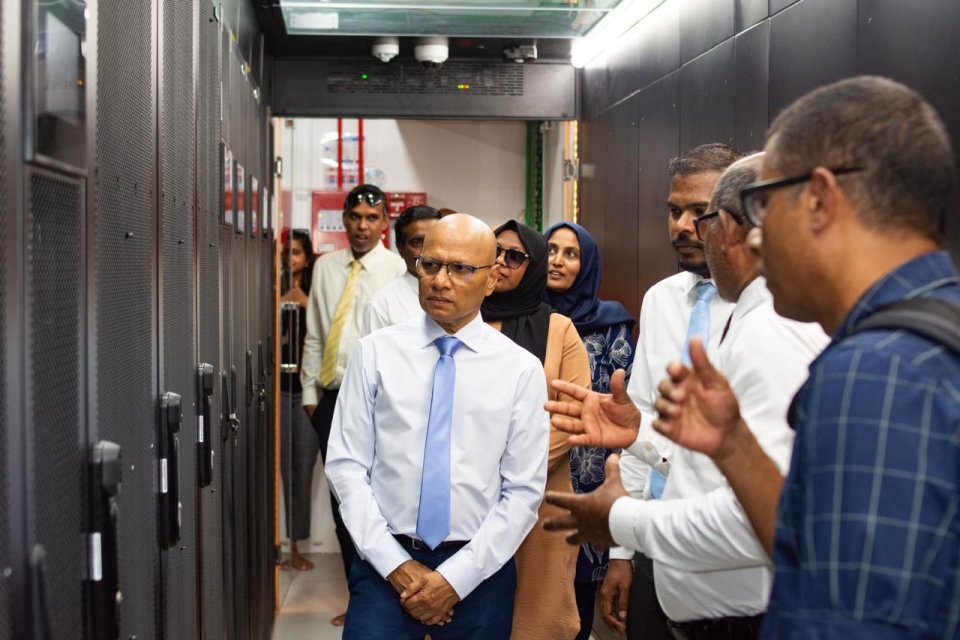 Dhiraagu ge 3 vana data center velidhoo gai hulhuvaifi 