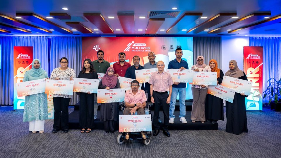 Dhiraagu road race medhuverikoh jamiyya thakakah maalee ehee!
