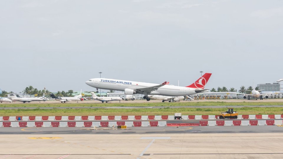 Turkish airlines in raajje ah kuraa dhathuru thah ithuru kuranee