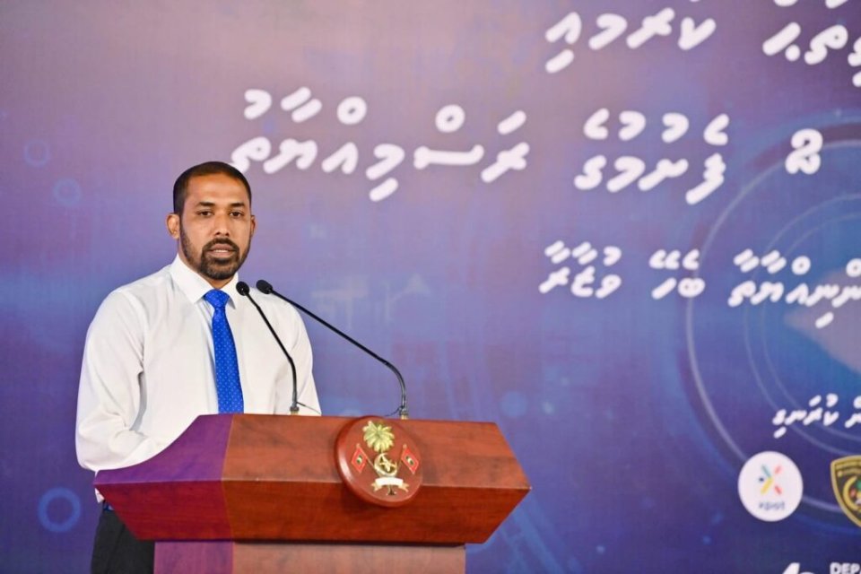 Bidheysee labourun ge ge kankamaa havaaluve hunnevi Majeed state minister kamun vakikoffi