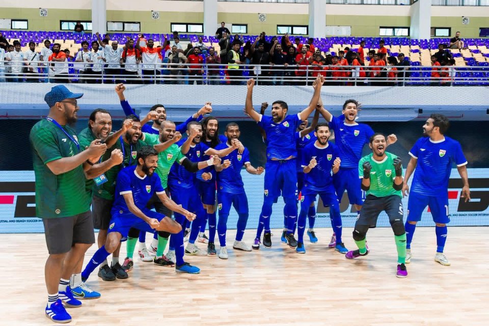 SAFF Futsal Championship ge champion kan raajje in hoadhaifi