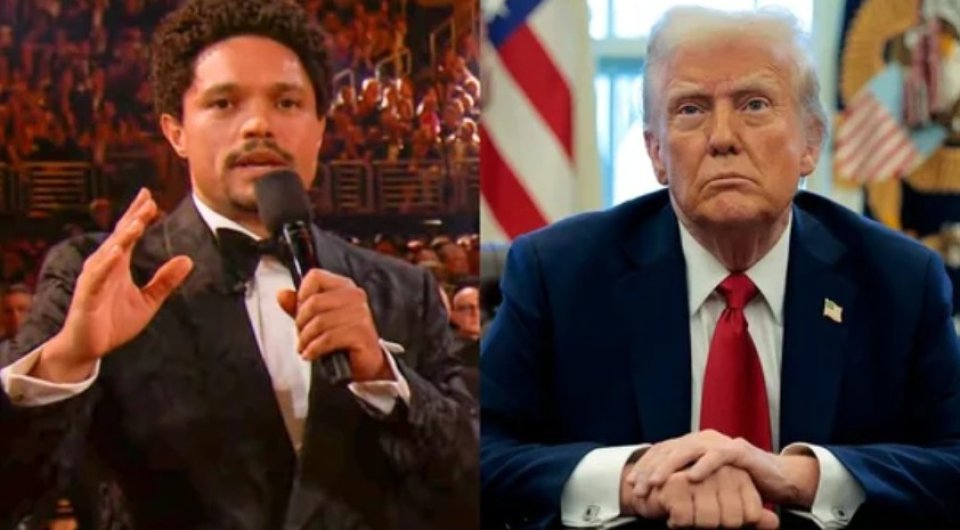 Grammy Awards husha'elhi Trevor ah Trump ge varugadha inzaareh!