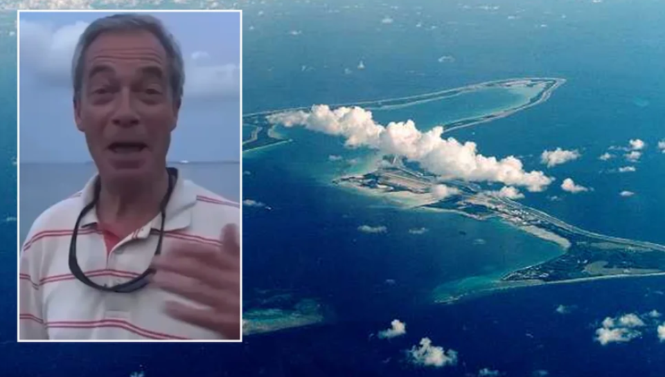 Farage Chagos ah kuran ulhunu dhathurah Raajje medhuverikoh hurasalhaifi