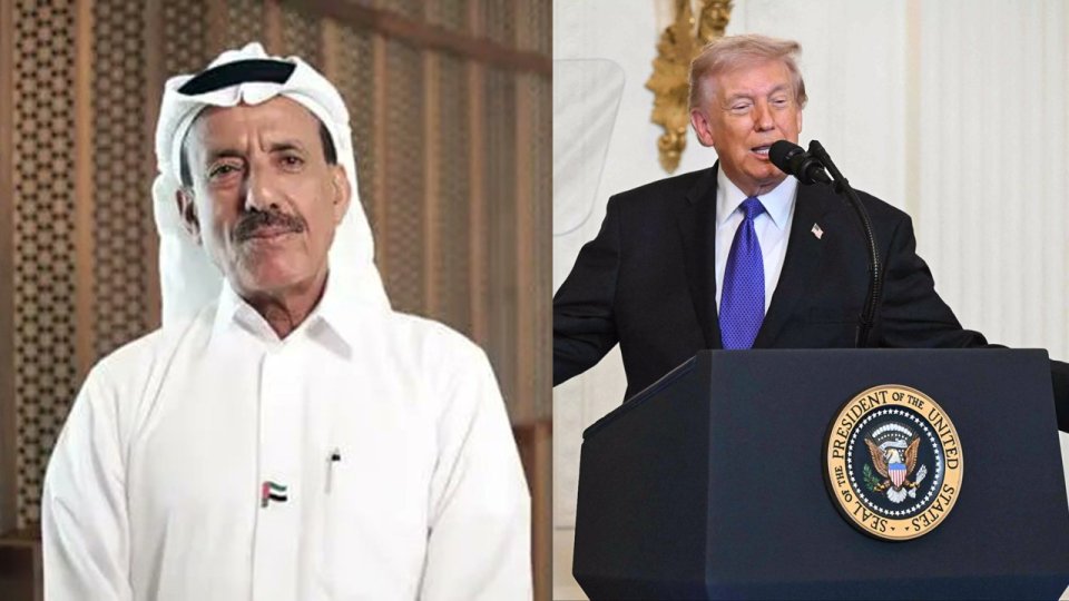 Medhuirumathee ge maslahathu nagaalaathee UAE ge mahujanaku Trump ah varah bodah faadu kiyaifi