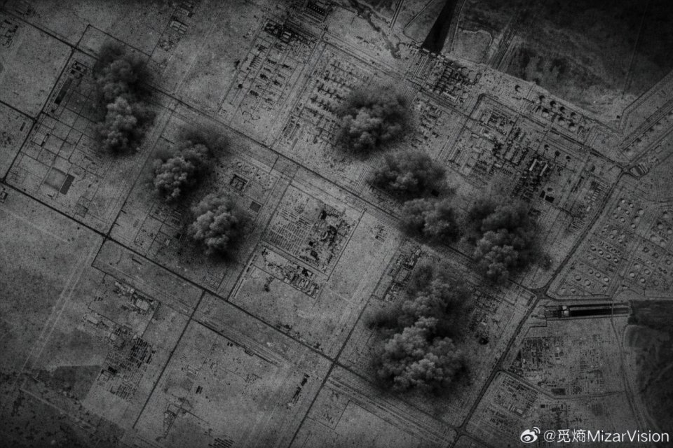 Iran ge gas field ah hamalaa dhinumun badhalu hifumuge gothun qatar ah bodu hamalaa eh