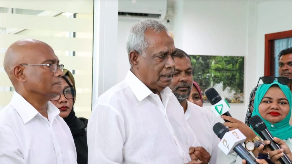 MDP issafun fennanee dhalu beyrun jehigen ulhey baeh: Srangu Adam Maniku