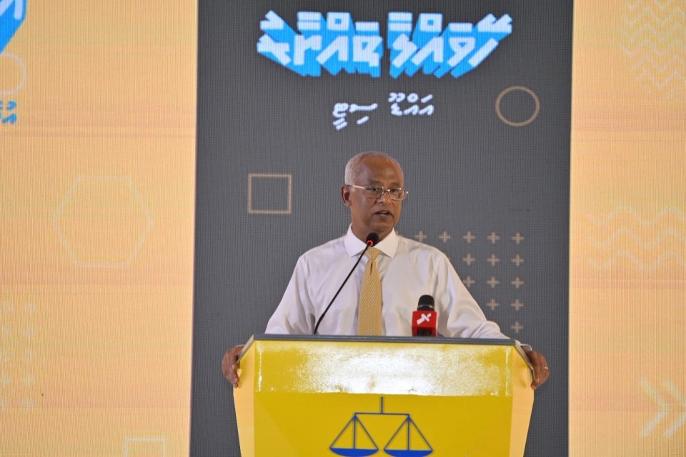 Inthihaab aai dhimaa koh sarukaarun bahanee rishvathu, ehenve vote ah noonekey bunan jehey: Solih