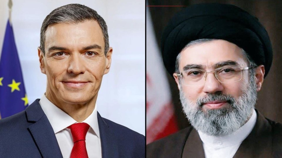 Iran in Hormuz kandu olhin dhathuru kuraa Spain ge boat thakun fee nunagan nimmaifi