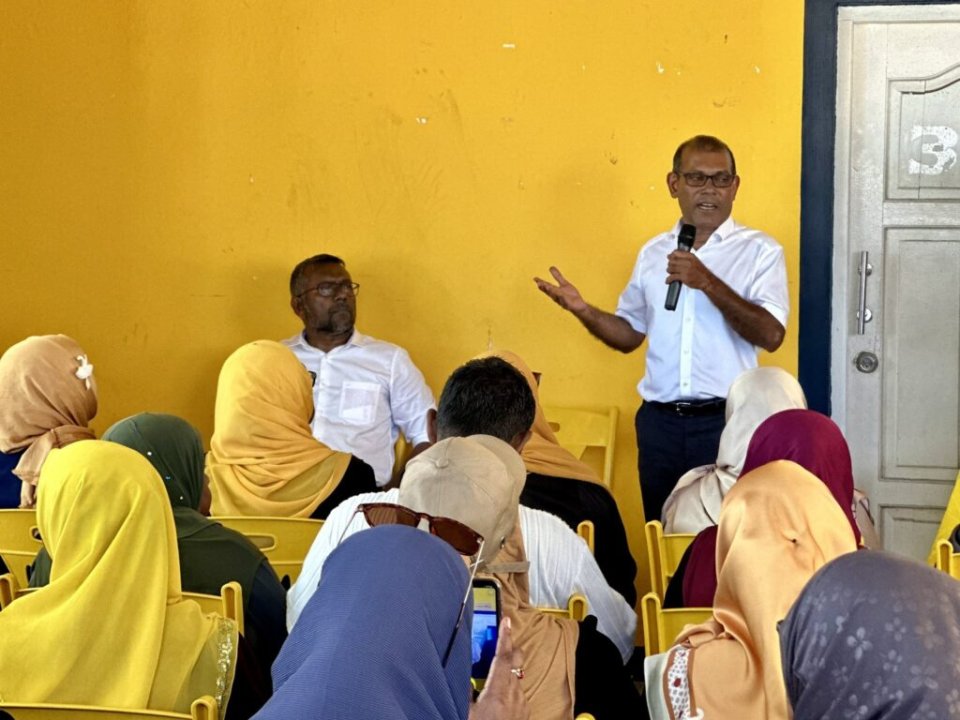 Raajje mi aiee Raees Muizzu ge verikan badhalukuran: Nasheed