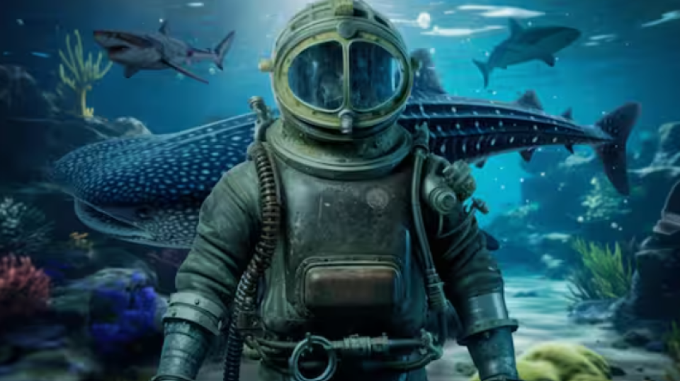 Scuba diving ge enme bodu eh 