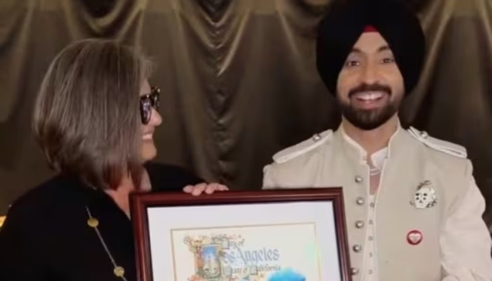 Diljit ge namugai America gai haassa bandhu dhuvaheh!