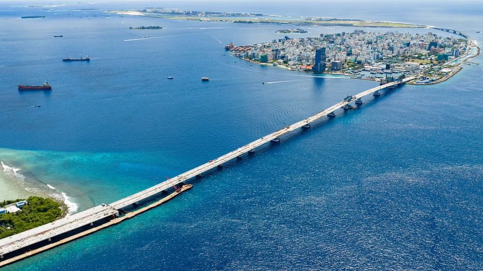 Thilamale bridge mash'roou ge dhashun Male aai vilimale gulhuvaalaifi