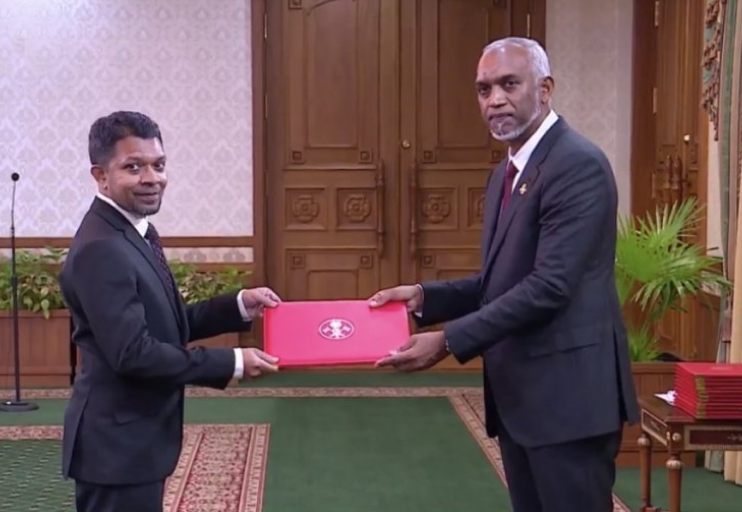 Chief of staff Abdhullah Fayaz ge magaamu Senior Mininster ehge fenvarah mathikoffi