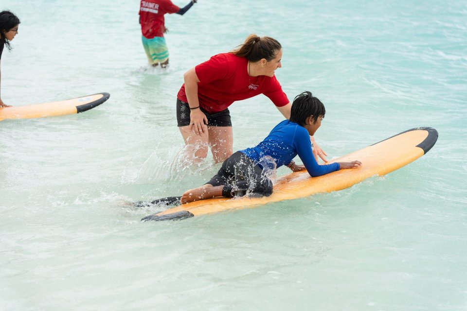 Raajjeyge furathama junior life gurd programe thulusdhoo gai fashaifi