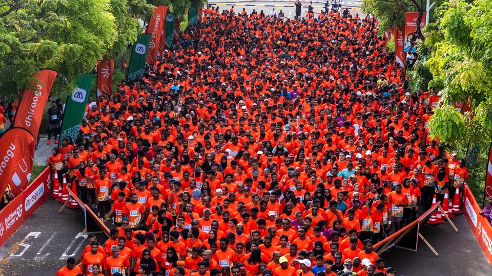 Dhiraagu roadrace gai mi aharu 5,500 ah vure gina meehun baiverivaane
