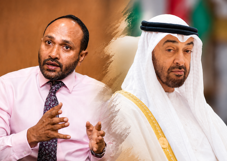 Dhiveheen ge kandbouvunthah Dr. Jameel UAE ge boduvazeeru ge samaalu kamah gennavaifi