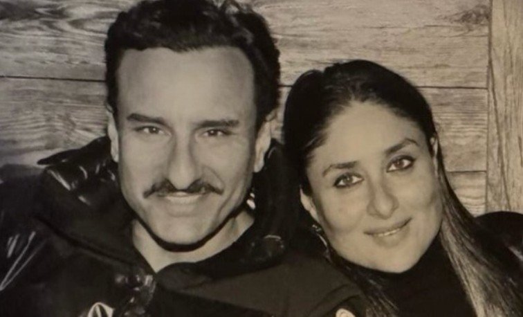 Kaiveneege 14 vana aharee dhuvahu Saif aai Kareena ge aa photo thakeh!