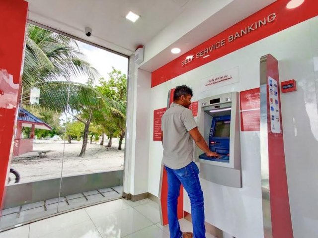 BML in Thimarafushi gai self service banking center eh hulhuvaifi