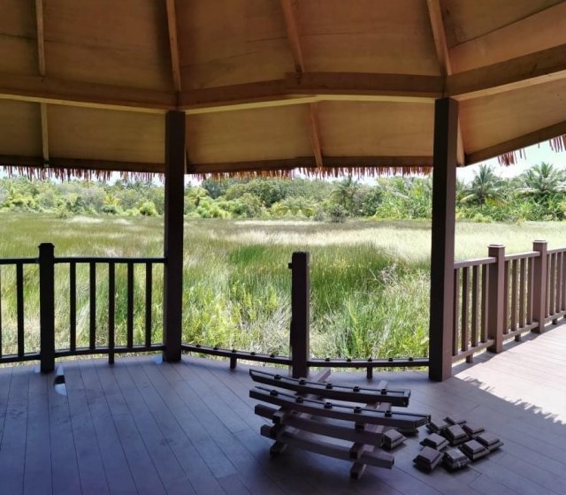 Fuvahmulaku Bandaara kilheege nature park ge hut eh "fundaalaifi"