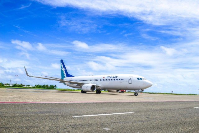Singapore ge Silk Air ge dhathuru thah Raajje ah alun fashaifi