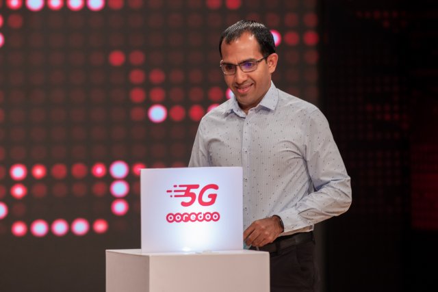 Ooredoo in 5G network aaeku 5G home broadband "Air Fiber" raajje ah